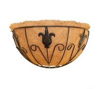 Fibra de coco montada en la pared del hierro para la jardinería interior y exterior atractiva