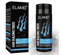 Fibras Capilares CASTAÑO MEDIO para Volumen y Espesor. Fibras Capilares de Queratina Color Castaño Medio. Solución Instantánea para Pérdida de Cabello