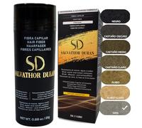 Fibras Capilares Gris 25g | Fibra Capilar Hombre y Mujer para Cubrir Calvas, Disimular Calvicie y Aumentar Volumen Cabello | Fibras Capilares Resistentes al Agua con Efecto Natural