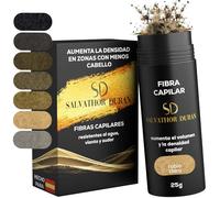 Fibras Capilares Rubio Claro 25g | Fibra Capilar Hombre y Mujer para Cubrir Calvas, Disimular Calvicie y Aumentar Volumen Cabello | Fibras Capilares Resistentes al Agua con Efecto Natural