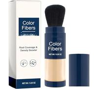 Fibras de color de gran tamaño con juego de recarga, espesante para cabello teñido, para retoque de raíces (Light brown)