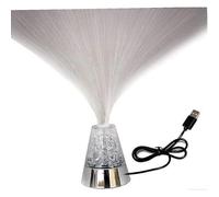 Fibre Optic Lamp Led Color Changing Night Light Mood Relaxing Light with Usb Cable 1pc