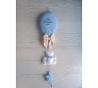 Ficco Nascita Artigianale a forma di Palloncino Celeste BabyChic