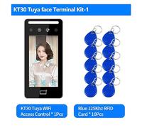 Fichaje en Máquina, Máquina de Tiempo de Asistencia biométrica Tuya, Kit de Bloqueo electrónico, Dispositivo de reconocimiento Facial, Lector de grabadora de Reloj, Resistente al Agua(1)