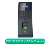 Fichaje en Máquina, Máquina de Tiempo de Asistencia de Huellas Dactilares TCP/IP RFID 125KHZ for de Control de Acceso de Puerta Inteligente Kit Teclado Independiente 1000 usuarios(F601T TCP IP)