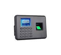 Fichaje en máquina para empleados de pequeñas empresas Máquina con contraseña biométrica inteligente for registrar la asistencia de los empleados, máquina de asistencia con pantalla LCD de 2,4"