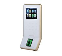 Fichaje en máquina para empleados de pequeñas empresas Máquina de tiempo de asistencia F22 TCP/IP USB Sistema de Control de Acceso de puerta de huellas dactilares pantalla a Color lector de tarjetas R