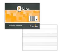 FICHAS CARTULINA RAYADAS PRAXTON Nº 5 PTE/100