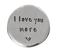Fichas de amor de bolsillo, Amor de bolsillo,Moneda en el sentimiento de amor - Recuerdo conmemorativo de la Colección de monedas de amor para inspirarlo y darle suerte