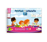 Dislexia Libros | Fichas de Atención 1 - Cuaderno para Trabajar la Concentracion y Atencion en Infantil | Editorial GEU