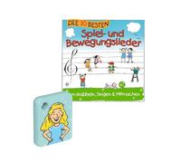 Fichas de audio Galakto: las 30 mejores canciones de juego y movimiento, Vol1, música para niños a partir de 3 años, tiempo de reproducción aprox. 55 minutos