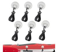 Fichas de pádel, portapaleta en kayak | Parche estable de fijación rápida 6X - Suministros de aparejo de barcos, hebilla de cordón de pádel para canoa, Radeau, Kayak