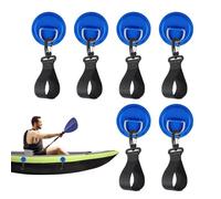 Fichas de pádel, portapaleta en kayak - Parche estable de fijación rápida 6X | Suministros de aparejo de barcos, hebilla de cordón de pádel para barcos, kayak, canoa