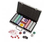 Fichas De Póker - Maletín De Aluminio - 300 Fichas De Casino