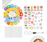 Fichas Educativas para Preescolar | Fichas para el Desarrollo de la Coordinación -Mano - de Actividades de Aprendizaje,para Viajes, Escuelas, Preescolar, Educación en Casa, Jardín de Infantes