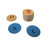 Fichas numéricas para colonos de Catan - Juego completo de repuesto