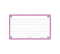 Fichas oxford flash 2.0 color horizontal 125x75mm (a7) lila paquete de