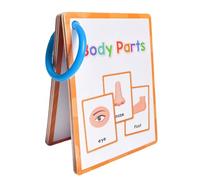Fichas para aprender partes del cuerpo, tarjetas para aprender partes del