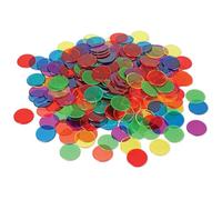 Fichas transparentes de Learning Resources (6 colores)