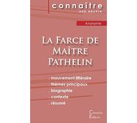Fiche de lecture La Farce de Maître Pathelin (Analyse littéraire de référence et résumé complet)