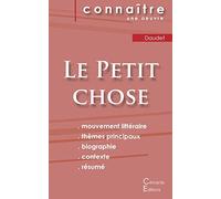 Fiche de lecture Le Petit chose de Alphonse Daudet (Analyse littéraire de référence et résumé complet)