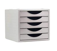 Fichero cajones archivo 2000 archivotec 5 cajones gris 340x260x270 mm