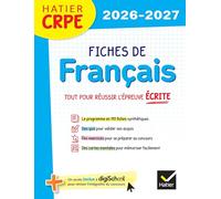 Fiches de Français: Concours 2026 et 2027 pour les L3 et les M2