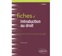 Fiches Dintroduction Au Droit - 4e Édition (ebook)