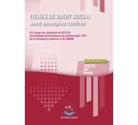 Fiches Droit social avec exemples chiffrés: 2026