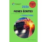 Fiches écrites du permis CE - 2026: Le compagnon pour apprendre vos fiches écrites
