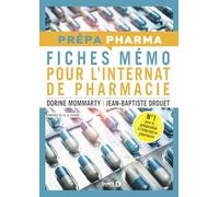 Fiches mémo pour l'internat de pharmacie