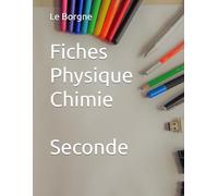 Fiches Physique Chimie Seconde