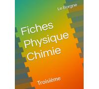 Fiches Physique Chimie: Troisième