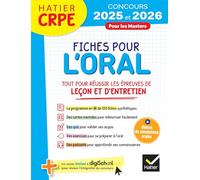 Fiches pour l'oral
