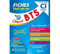 Fiches Tout-en-un Objectif BTS CI Commerce International 1re et 2e années