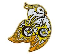 Ficsowy Eclipse Birds - Pin esmaltado con diseño de búho, regalo de cumpleaños para mujeres, niñas, adolescentes, adultos y niños