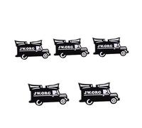 Ficsowy Jw.org - Juego de 5 pines para testigos de Jehová, símbolo religioso, insignias de coche