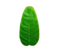 Fictory 10 hojas artificiales de plátano grandes decoraciones tropicales para fiestas de safari en la selva, luau hawaiano, boda en la playa, camino de mesa y decoración del hogar