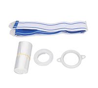 Fictory Bolsa de ostomía, 100 unidades, a prueba de fugas, agradable a la piel, solución de colostomía asequible para cirugía de enterostomía