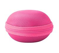 Fictory Bolsa para botellas de aceite esencial, 7 ranuras, organizador de viaje, duradero, color rojo rosa, rosa roja, talla única