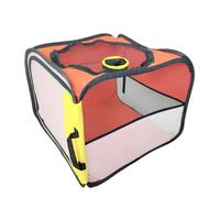 Fictory Caja secadora para perros, plegable y manos libres, tienda de campaña para gatos y perros, jaula de aseo portátil grande