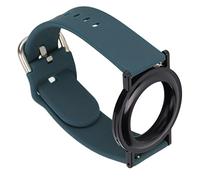 Fictory Correas de reloj para localizador iOS, pulsera de silicona resistente a los arañazos para niños y personas mayores, azul oscuro, duradera y cómoda