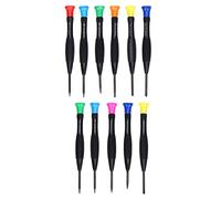 Fictory Juego de 11 destornilladores magnéticos para reparación de teléfonos y gafas, herramientas de precisión con varios tamaños, kit esencial para un fácil mantenimiento, duradero y versátil