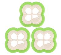Fictory Juego de 3 cortadores de sándwich, 4 moldes de pan en forma de hoja, herramienta para hacer sushi, fácil preparación de comidas, divertido utensilio de cocina