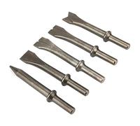 Fictory Juego de cinceles de martillo de aire Fictory Air Hammer, juego de 5 brocas neumáticas para martillo neumático 150/190/250