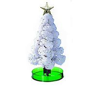 Fictory Kit de árbol de Navidad mágico para crecer, proyecto de ciencia de crecimiento de cristal, árbol de papel ecológico con solución no tóxica, decoración navideña para niños y actividades