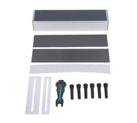 Fictory Kit de reparación de guitarra de 13 piezas, herramientas Luthier para un fácil mantenimiento, incluye viga de nivelación de trastes, papeles de lija, pines de puente, perfecto para
