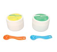 Fictory Masilla para impresión de orejas, silicona personalizada para un ajuste cómodo, 2 piezas de 400 g con cucharas, material de moldeado suave y elástico