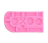 Fictory Molde de silicona para tartas, resistente al calor, diseño insípido para pasteles, chocolate, postres, fácil liberación, versátil esencial para la cocina