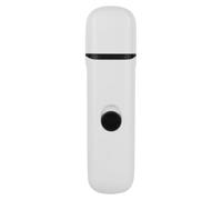 Fictory Molinillo eléctrico de uñas para mascotas, silencioso, de bajo ruido, para perros y gatos, herramienta de aseo profesional sin dolor, funciona con pilas, color negro